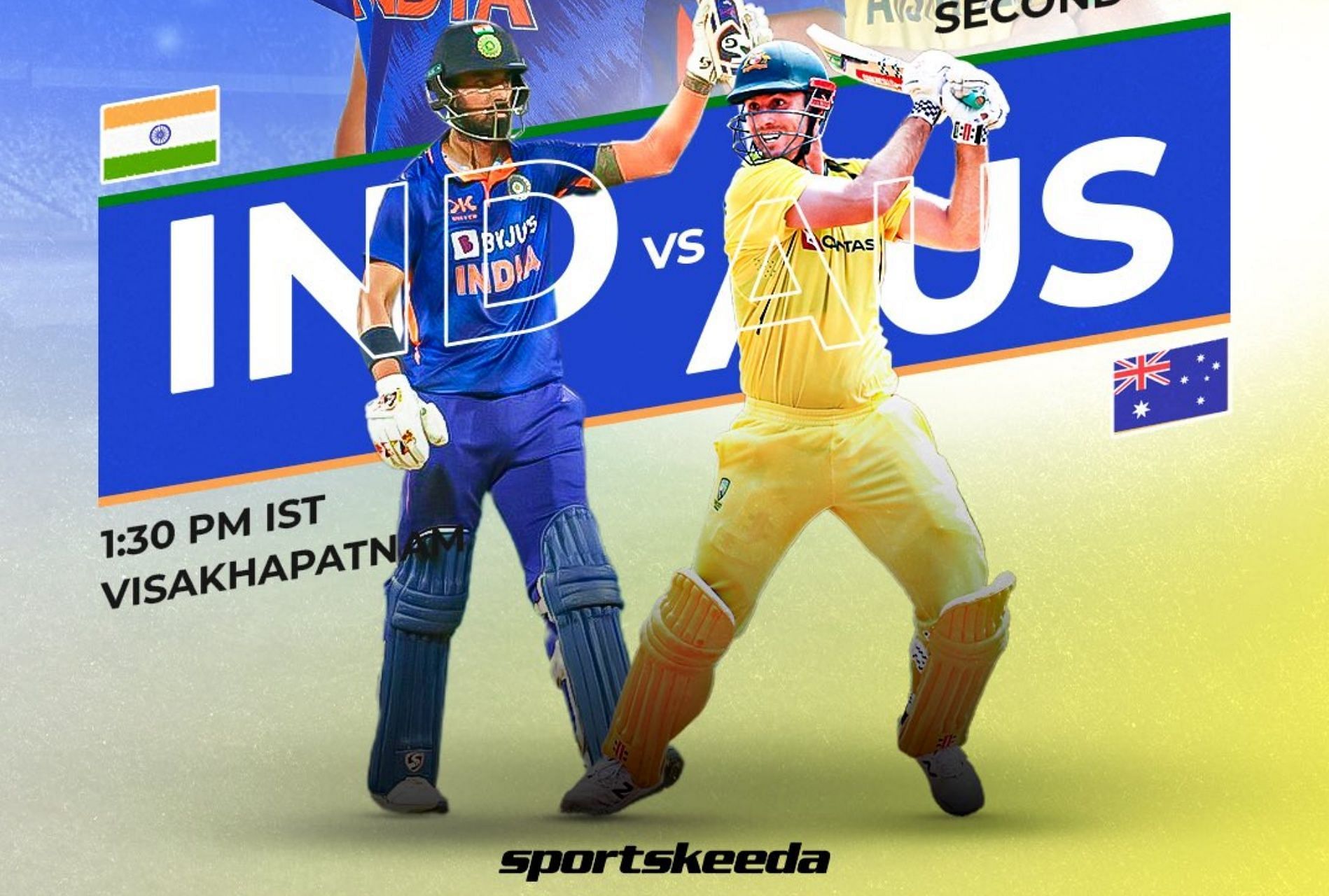 India vs Australia, 2nd ODI Toss result and playing XIs for today's