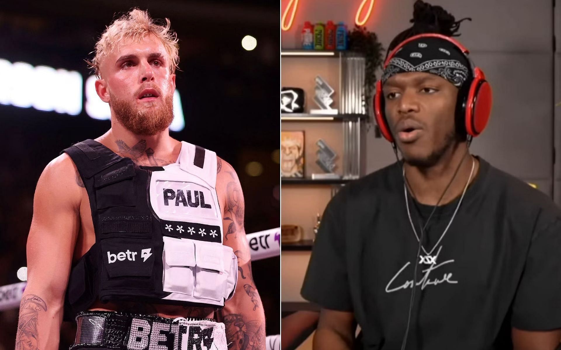 Jake Paul (Left), and KSI (Right) [Photo credit: MMAFightingonSBN - YouTube]