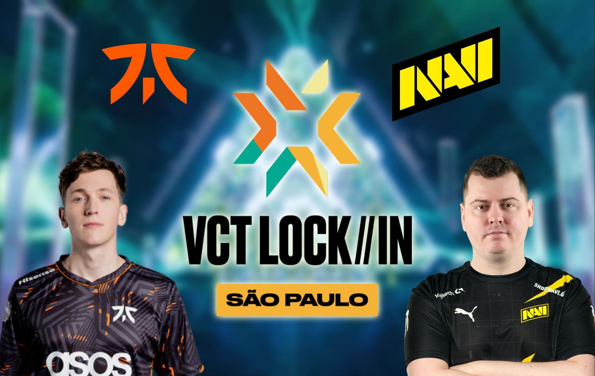 FNATIC vs NAVI: Who will win today&rsquo;s Group Omega semi-final series in VCT LOCK//IN? (Image via Sportskeeda)