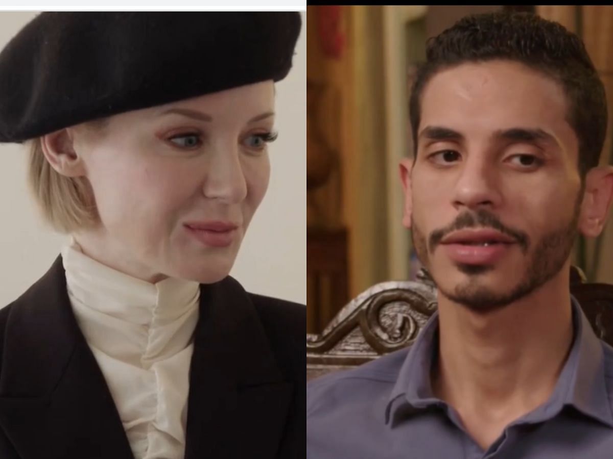 Nicole forces Mahmoud to let her meet his friends (Images via TLC)