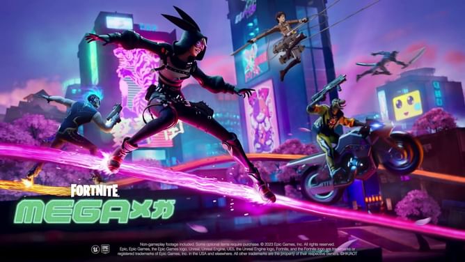 Fortnite Chapter 4 Season 2 teaser breakdown: Mega City POI, new weapons, and more