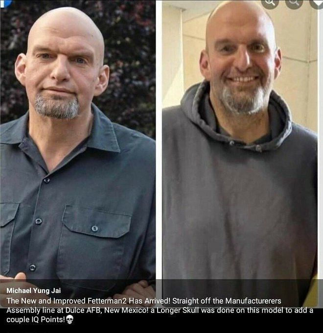 "An Ep Of Attack Of The Clones?": John Fetterman Body Double Claim Goes ...