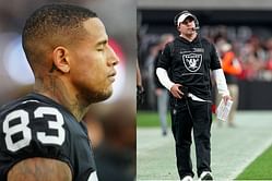 Did Josh McDaniels ruin Darren Waller’s secret proposal? Ex-Raiders TE dishes details after Kelsey Plum’s Twitter burn