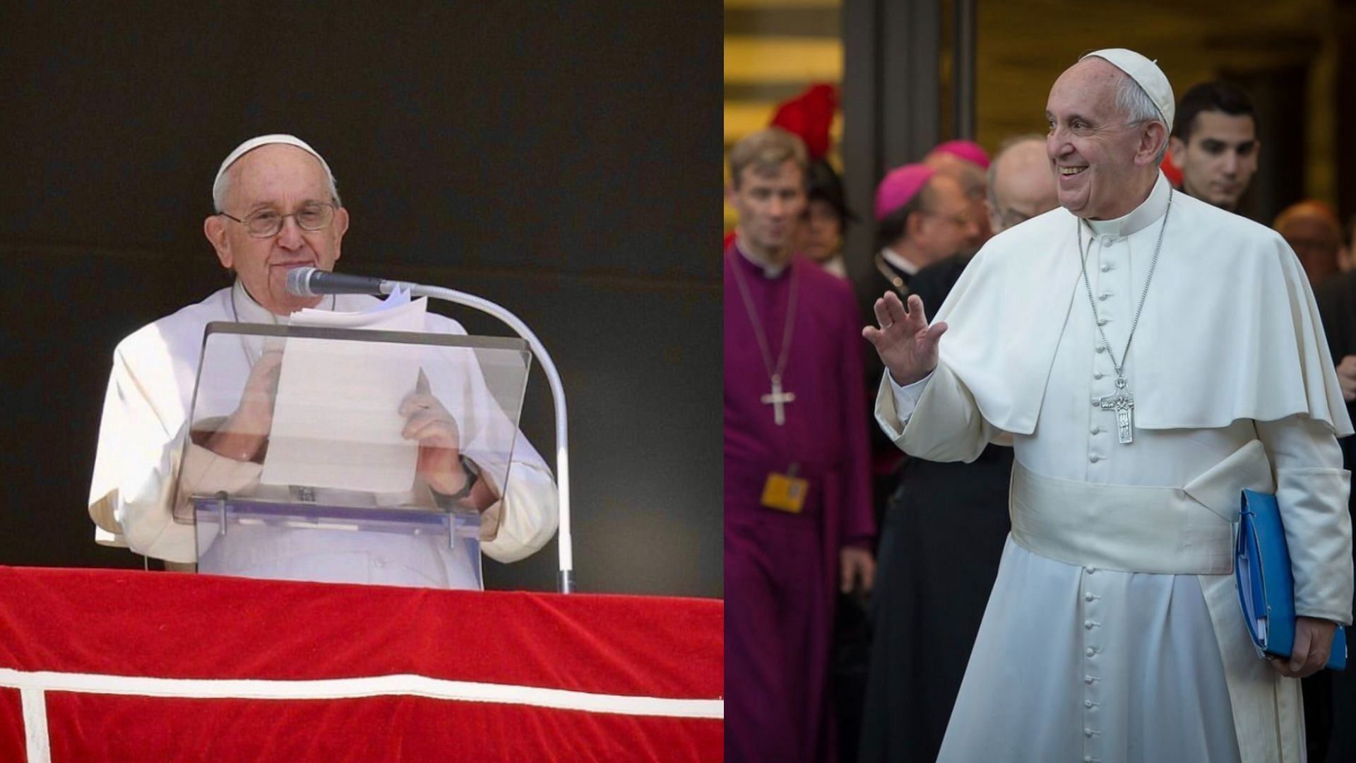 Pope Francis health update. (Photos via Instagram/franciscus)