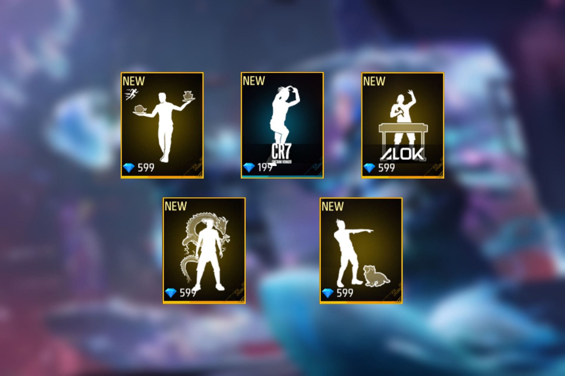 Best emotes to acquire in Free Fire MAX (Image via Garena)