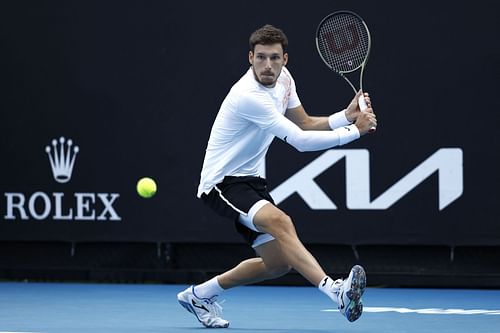 Pablo Carreno Busta at the 2023 Australian Open.