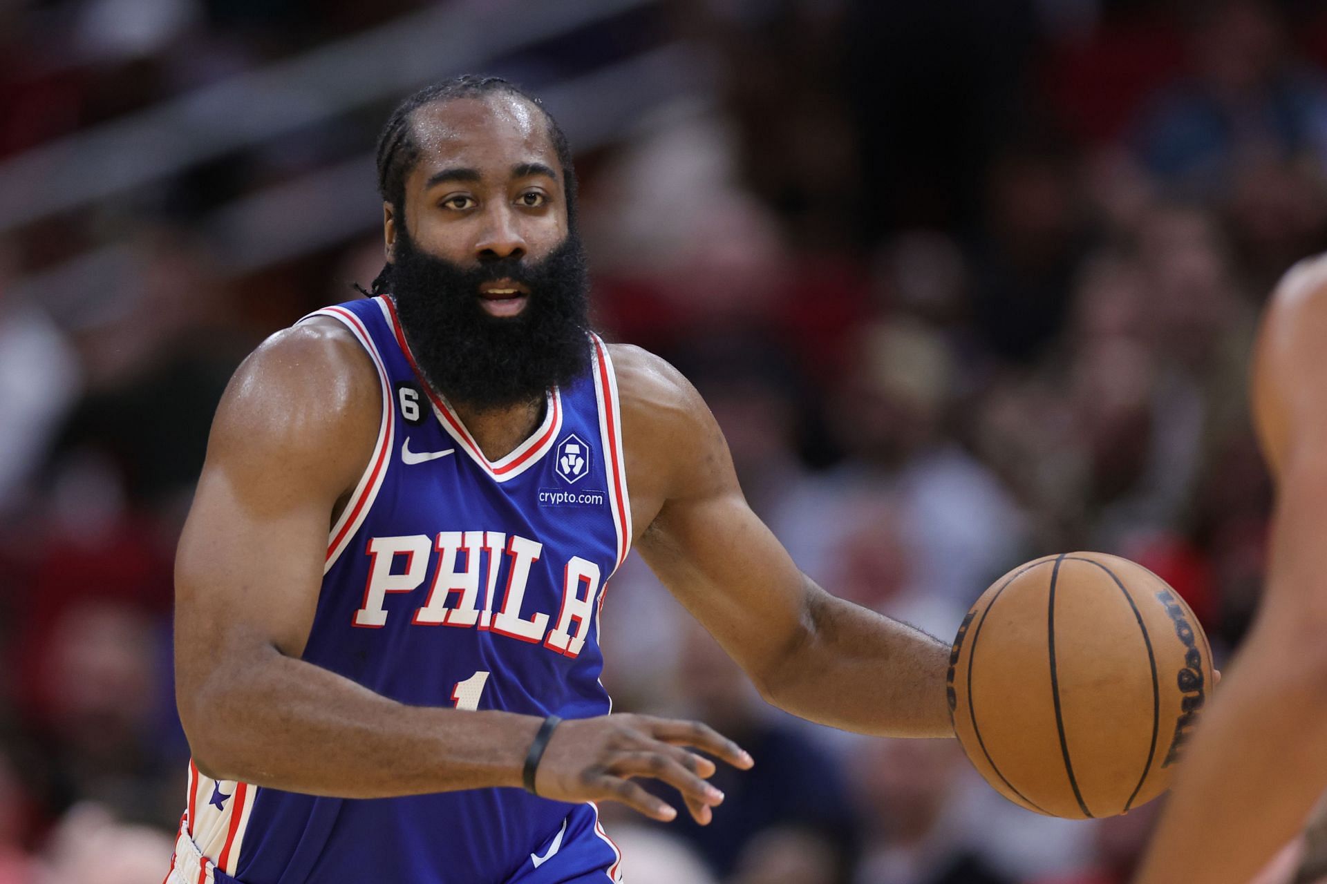 Harden&#039;s love for strip clubs was analyzed on the NBA subreddit (Image via Getty Images)