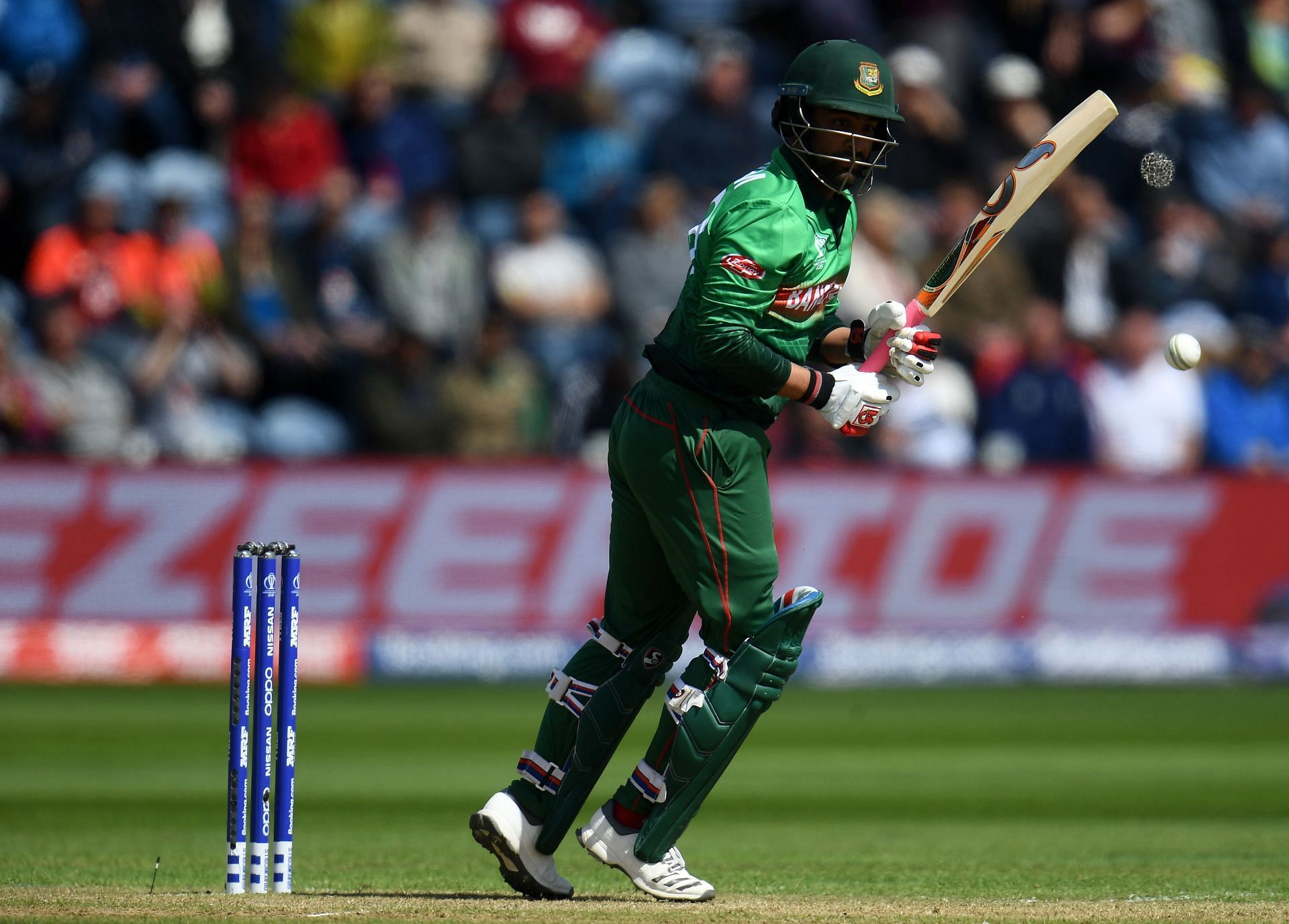Tamim Iqbal during the 2019 World Cup. (Credits: Getty)