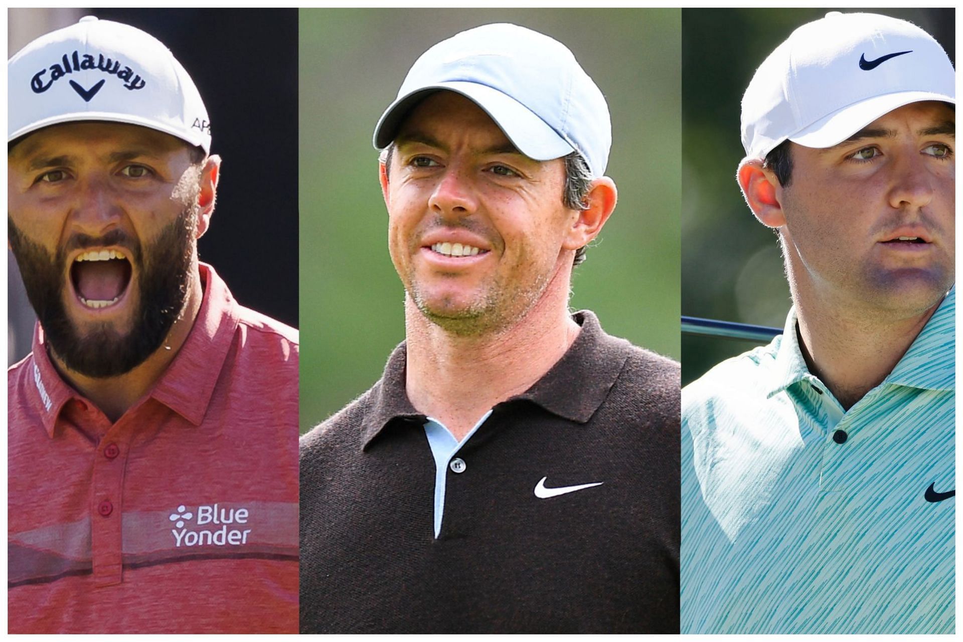 All three -  McIlroy, Scheffler and Rahm - have held the no.1 spot this year