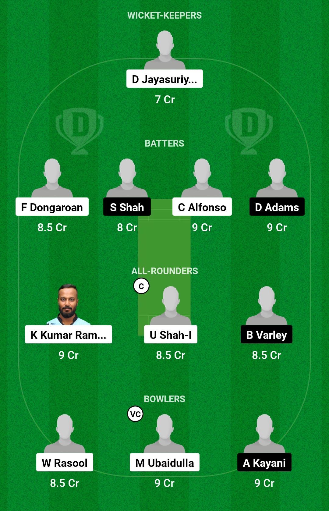 FES vs DUW Dream11 Prediction, Match 2, Grand League