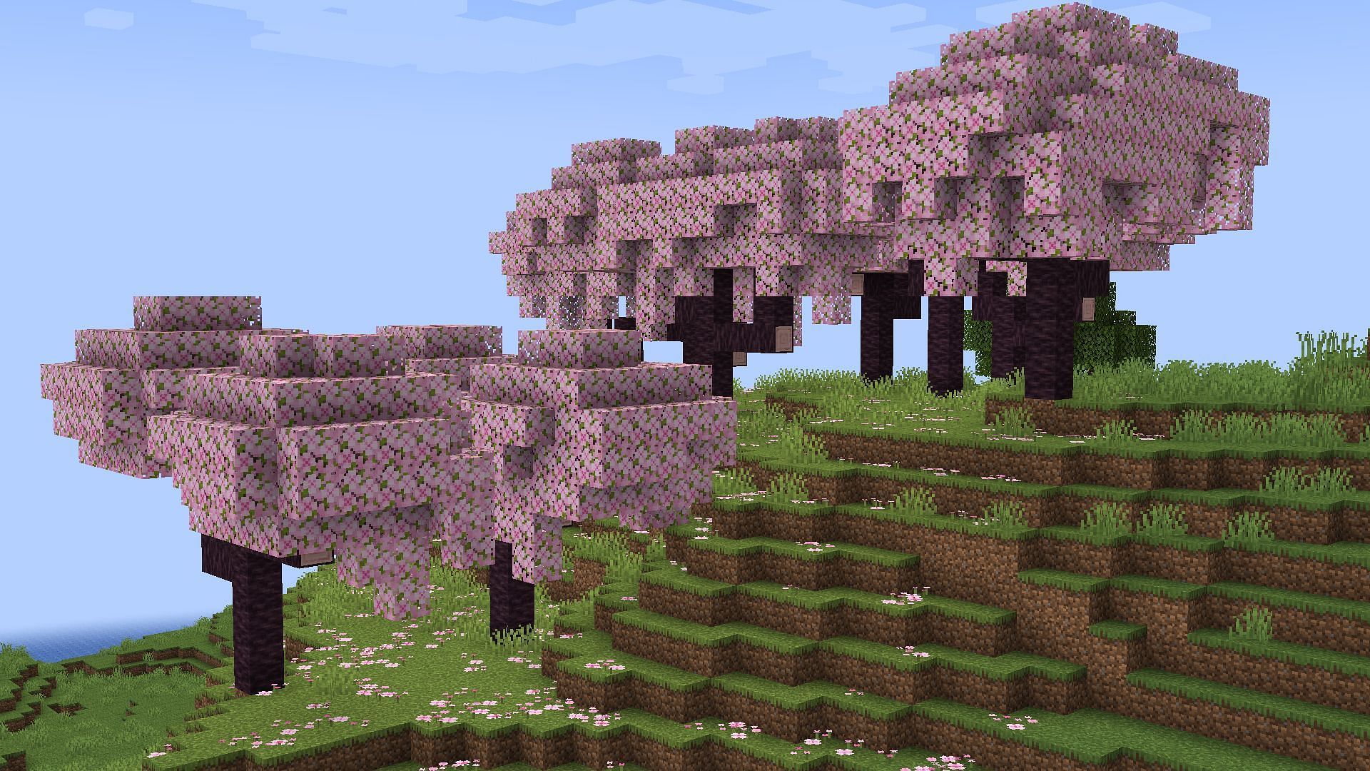 Cherry Grove will be the cutest biome to live in Minecraft 1.20 update (Image via Mojang)