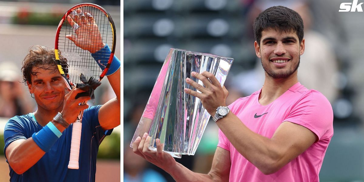 Nadal sends regards to Carlos Alcaraz after Indian Wells triumph