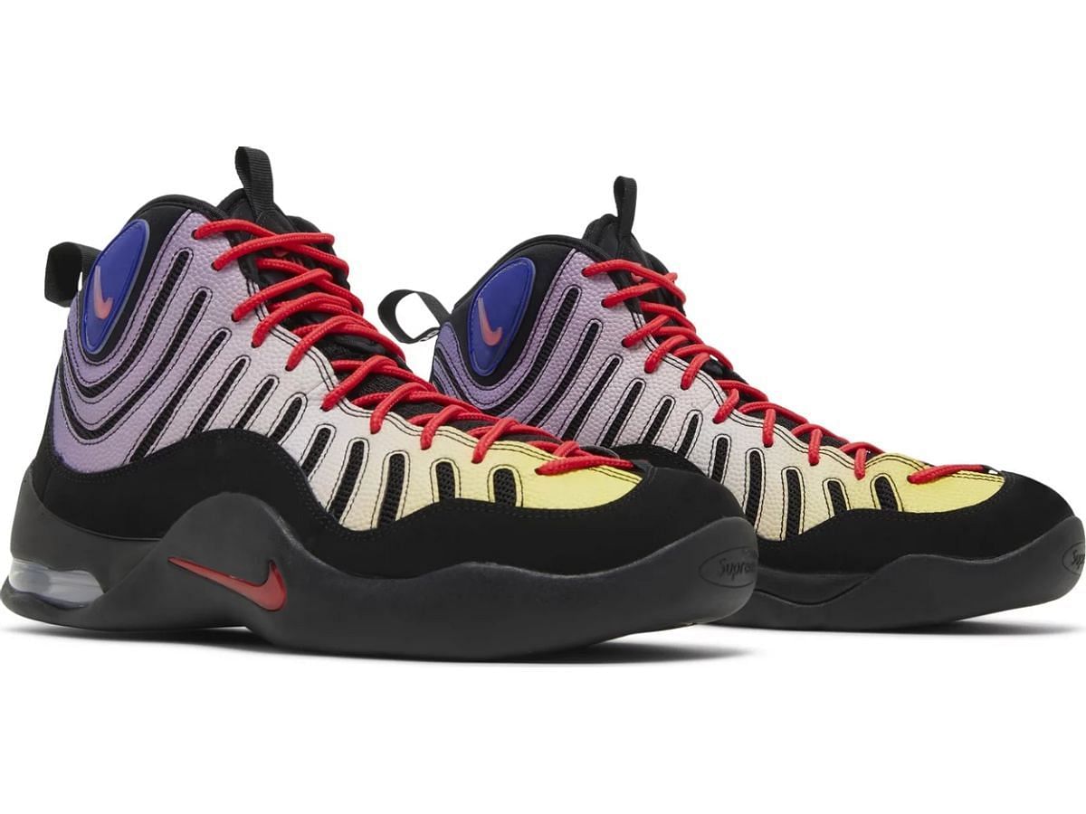 Supreme x Nike Air Bakin (Image via GOAT)