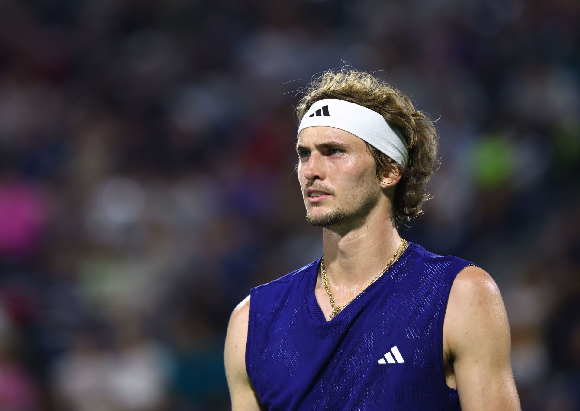 Zverev reached the Dubai semifinals last week.