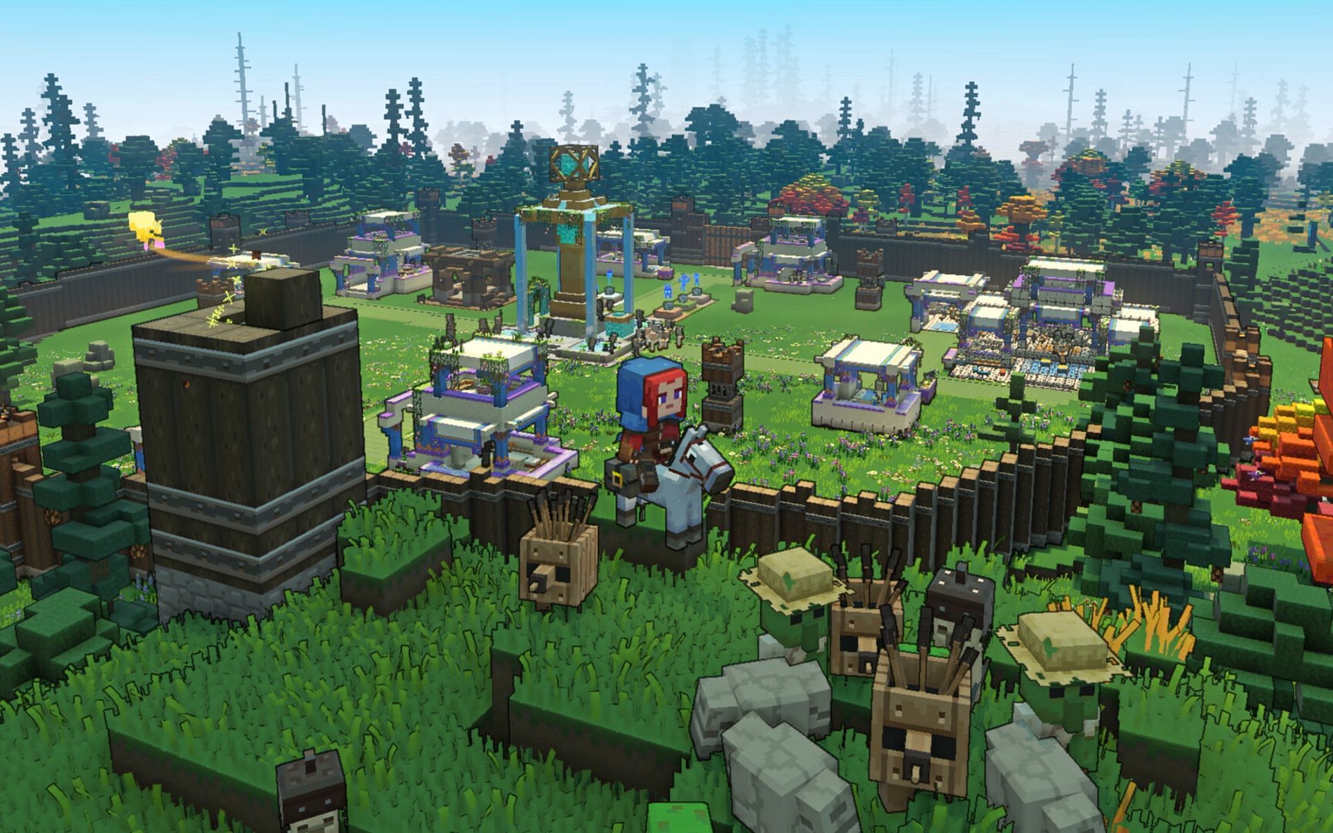 Minecraft Legends launches with plenty of blocky multiplayer