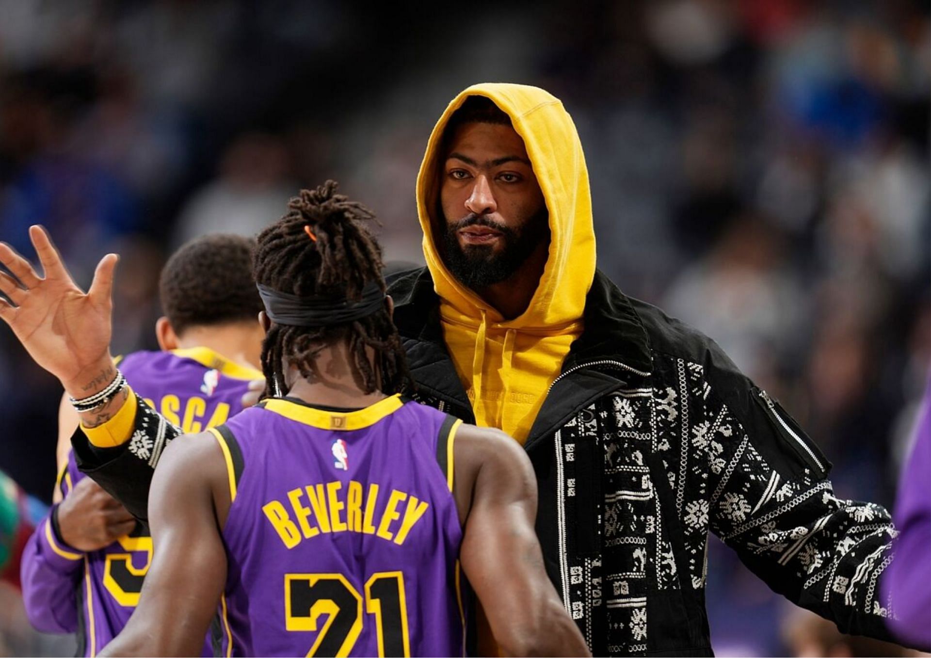 Anthony Davis and the LA Lakers will face Patrick Beverley for the first time since the trade deadline.
