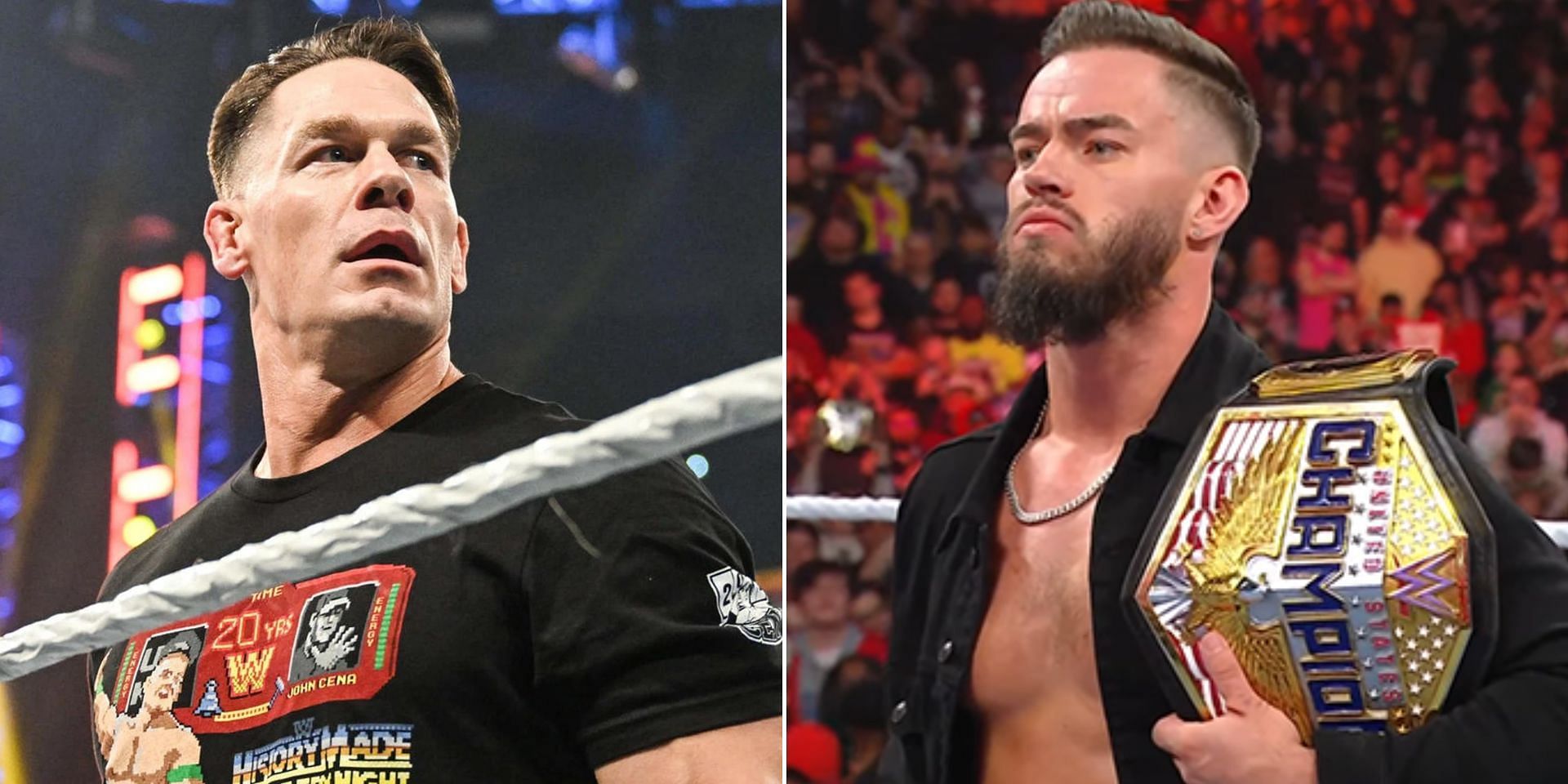 John Cena and Austin Theory are set to collide at WrestleMania