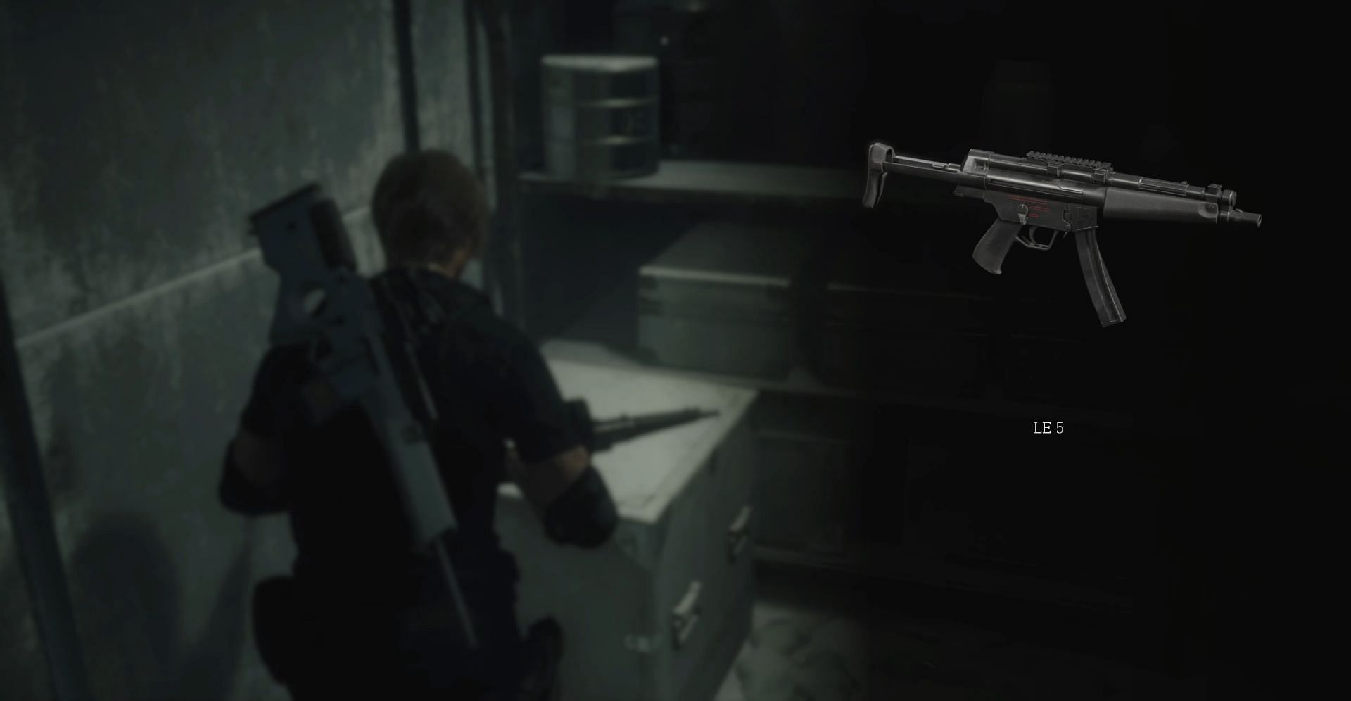 The LE 5 SMG (Image via Capcom)