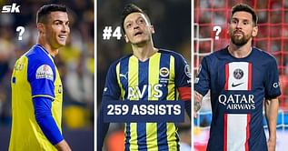 5 players with most assists for club and country in the 21st century