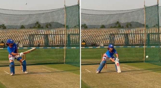 [Watch] Amelia Kerr nails Suryakumar Yadav's scoop shot as she gears up for MI vs GG in WPL 2023
