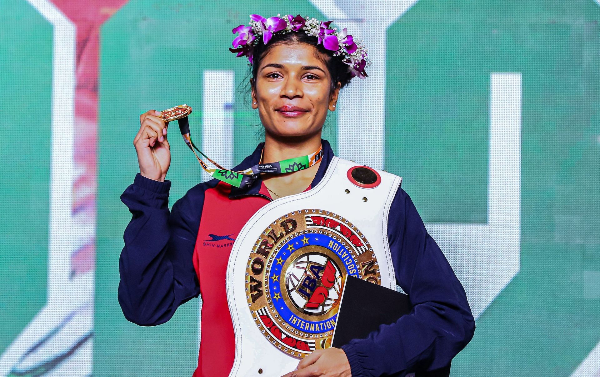 India&rsquo;s Nikhat Zareen won gold medal in the 48kg at the IBA Women&rsquo;s World Boxing Championships on Sunday. Photo credit BFI