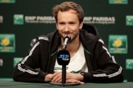 Daniil Medvedev at the 2023 BNP Paribas Open.