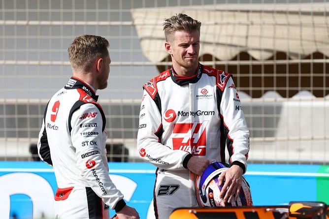 "I think it's a good rule" - Haas drivers Kevin Magnussen and Nico Hulkenberg reveal team policy for battling on track