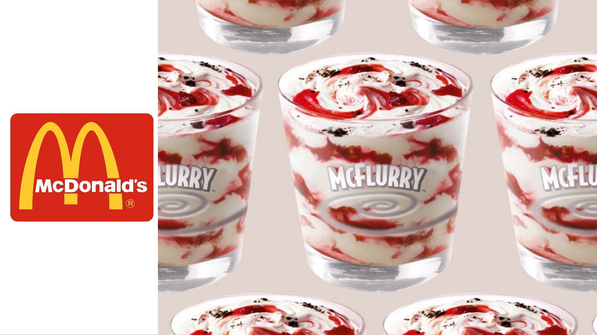 McDonald&rsquo;s to launch a new Strawberry Shortcake McFlurry in April, 2023 (Image via @thekrazycouponladyon Instagram/McDonald&rsquo;s)
