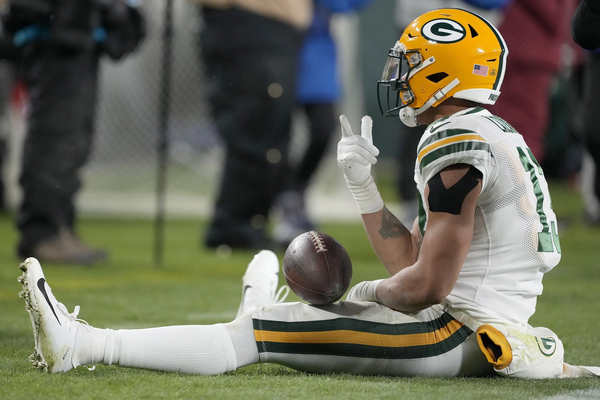 Allen Lazard Tennessee Titans v Green Bay Packers