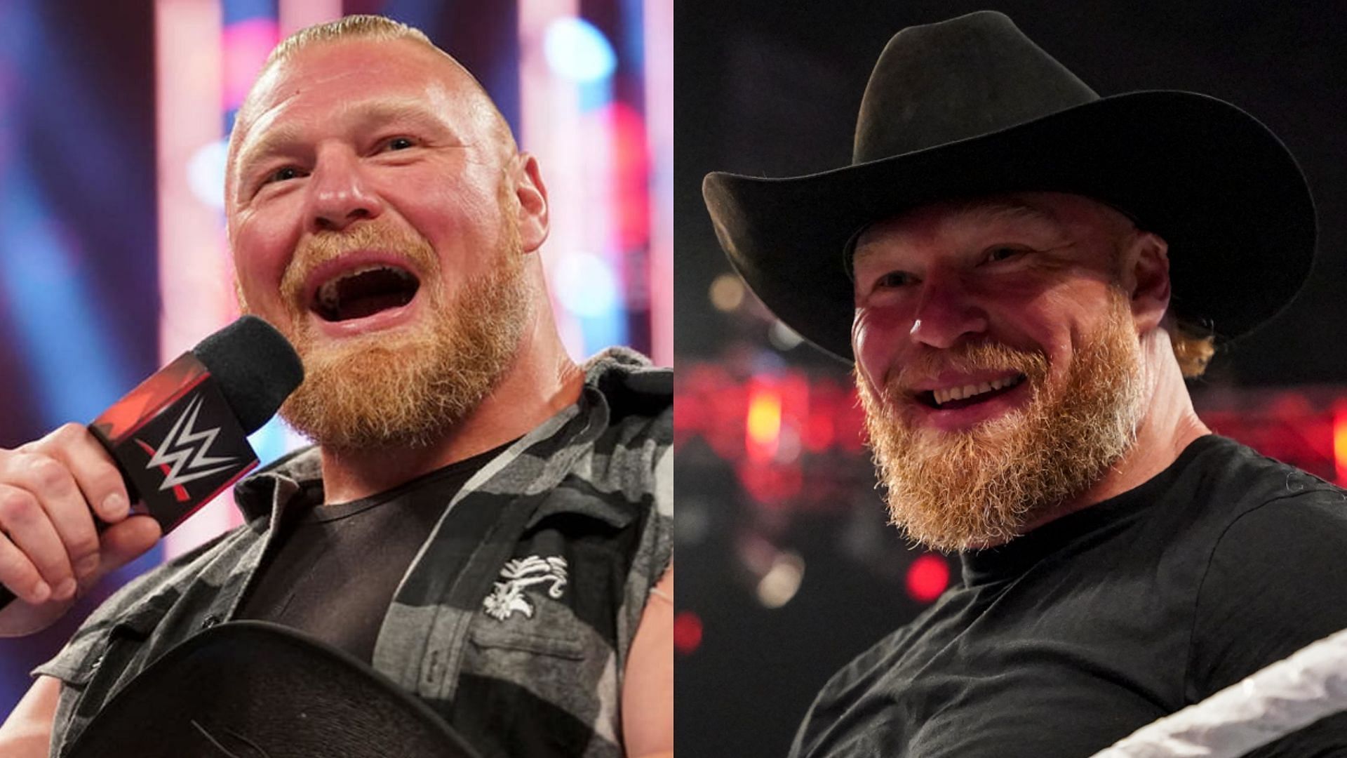Brock Lesnar will battle Omos at WWE WrestleMania.