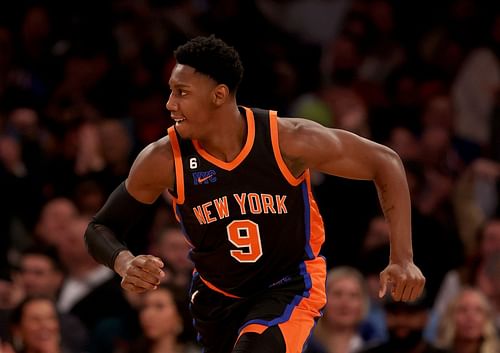 RJ Barrett of the New York Knicks