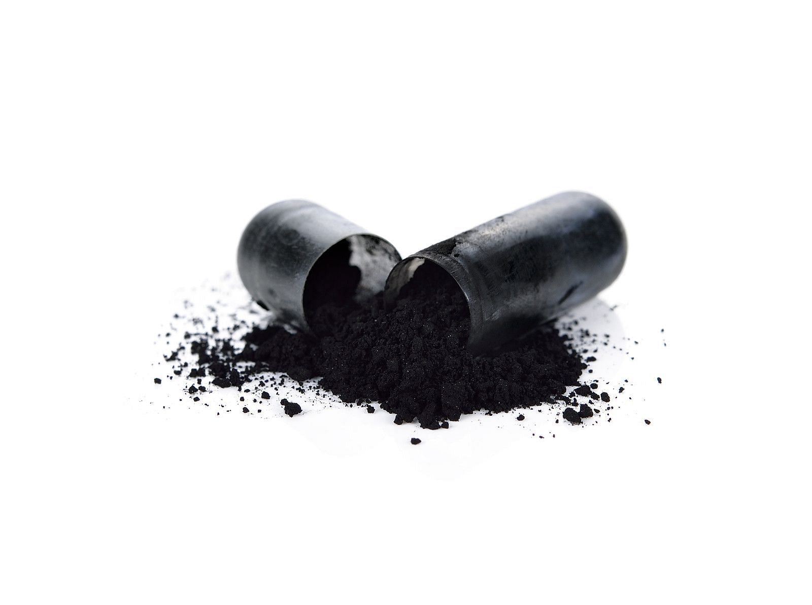 Activated charcoal is a porous black powder, used in emergency rooms in cases of overdose (Image via Flickr)
