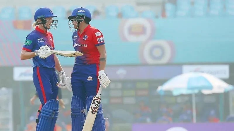 Meg Lanning and Shafali Verma helped Delhi Capitals register a comprehensive win in their WPL 2023 opener. [P/C: wplt20.com]