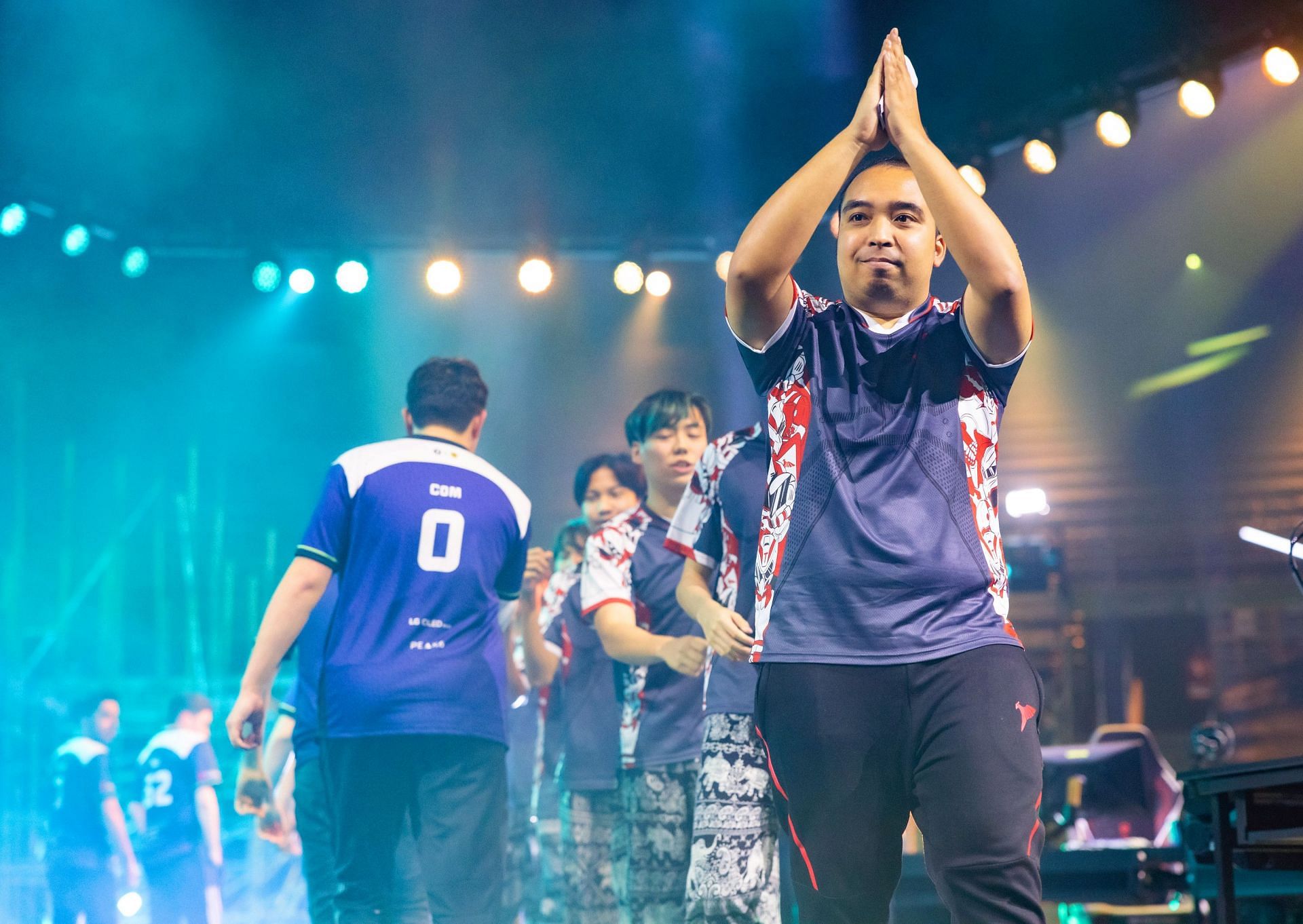 TLN Coach Zeus at VCT LOCK//IN 2023 (Image via Riot Games)
