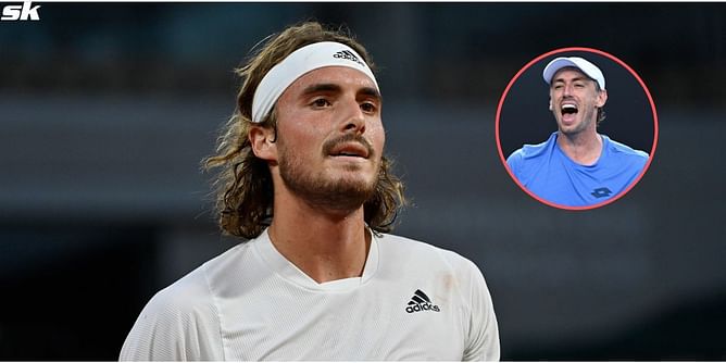 John Millman takes a dig at Stefanos Tsitsipas for his inauthentic words of praise for Jim Courier's commentary