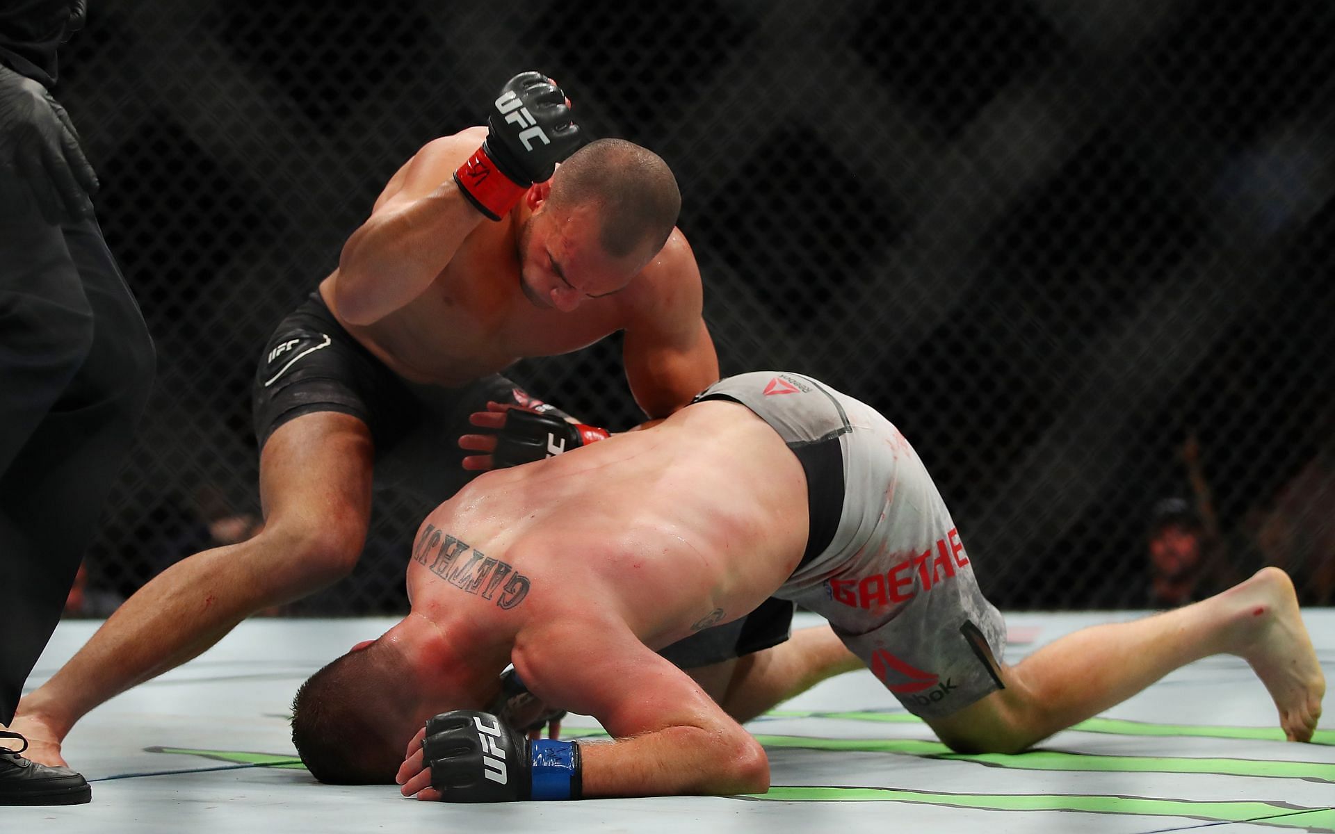 Eddie Alvarez and Justin Gaethje (Image credits Getty Images)