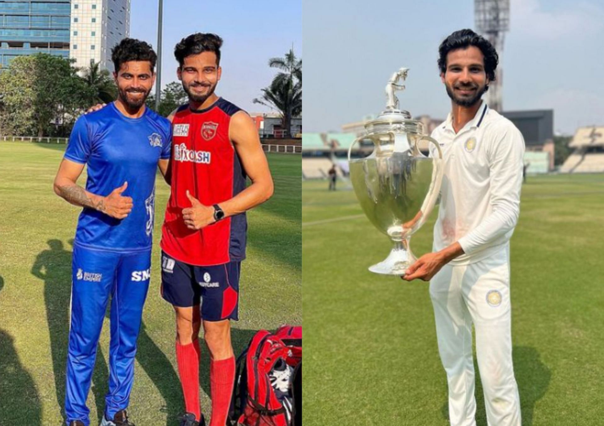 From rubbing shoulders with Ravindra Jadeja to holding the Ranji Trophy, Prerak Mankad has had a number of takeaways from the recent domestic season (Picture Credits: Instagram/Prerak Mankad).