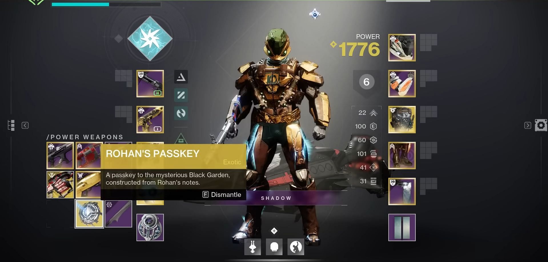 Rohan&#039;s Passkey (Image via Destiny 2)