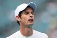 Andy Murray during the 2023 Miami Open