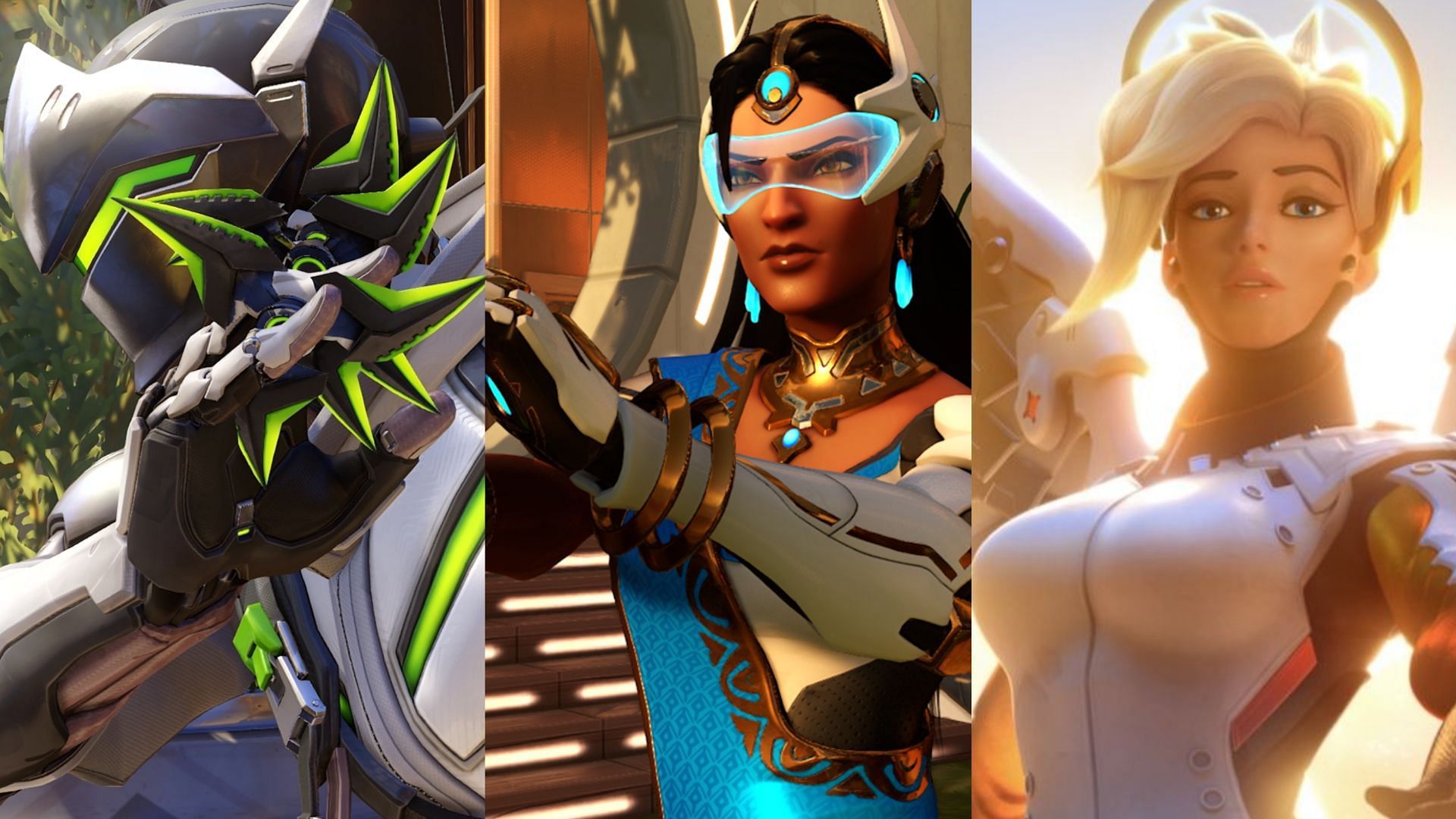 5 best Overwatch 2 heroes to pair with Symmetra(Image via Blizzard Entertainment and edited by Sportskeeda)