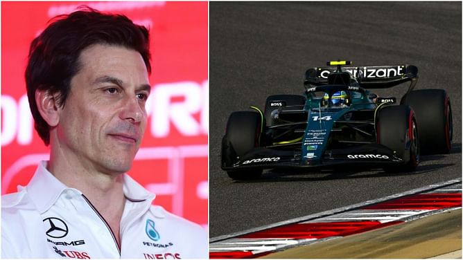 "There is a lot of Mercedes in there" - Toto Wolff finds 'good news' in Aston Martin's astonishing performance at 2023 F1 Bahrain GP