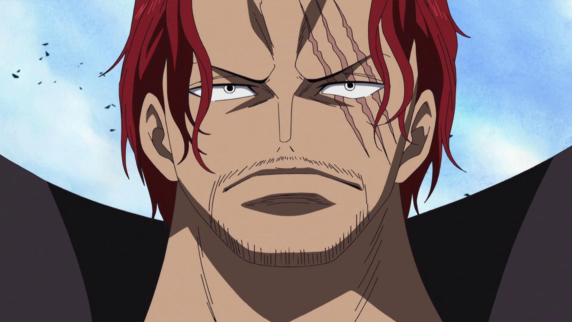 Shanks is a pacifist individual, but turns into a merciless man when the lives of his dear ones are threatened (Image via Toei Animation, One Piece)