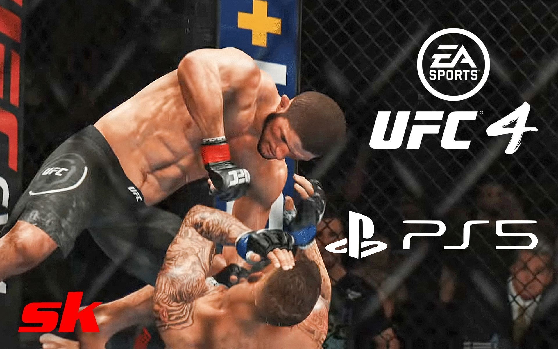 UFC 4 [Image credits: @easportsufc on Instagram, @teamrpd on Twitter and @EASportsUFC on YouTube] 