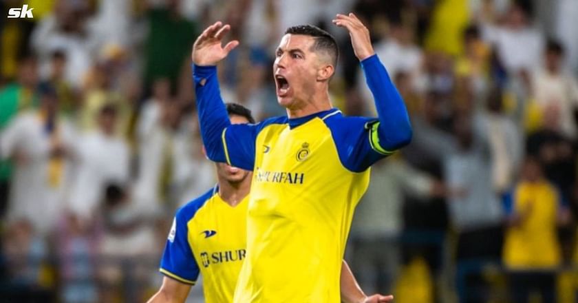 What a free-kick goal from Ronaldo for Al Nassr 🤯🐐🚀 #ronaldo