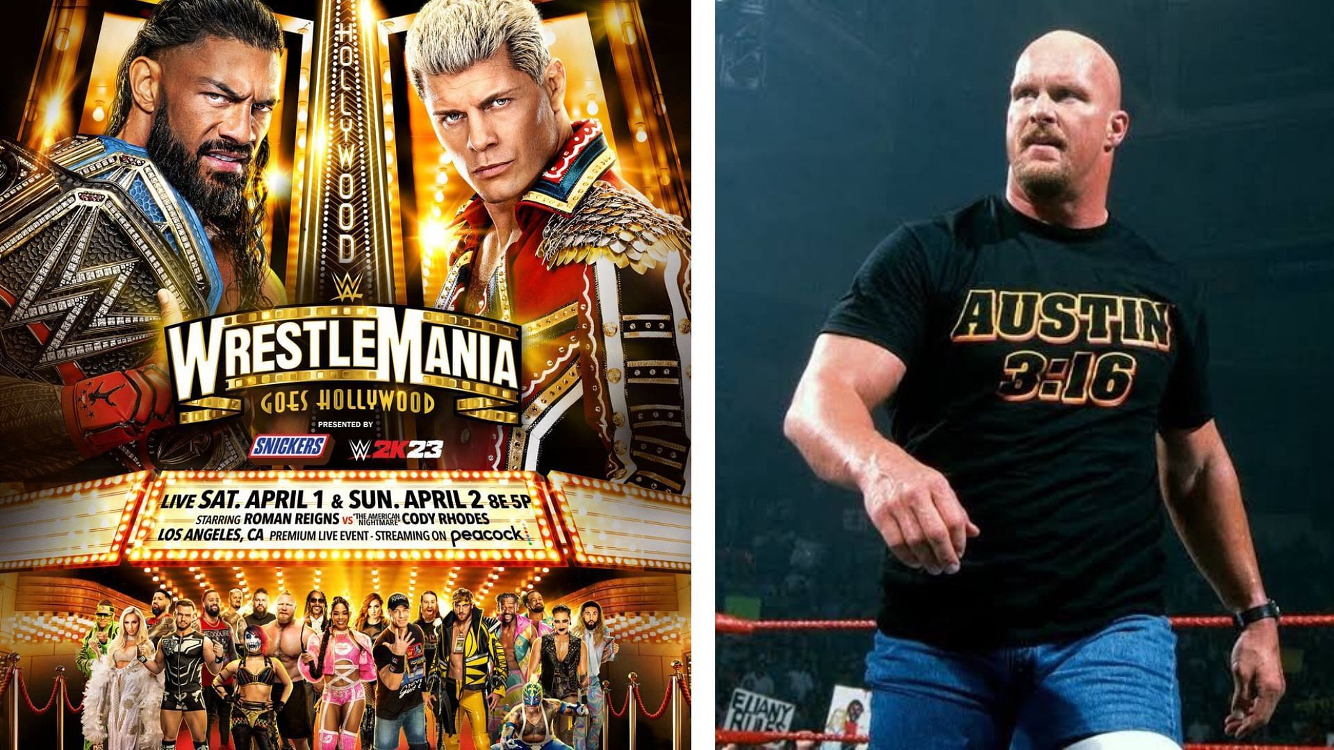 WWE WrestleMania 39 has 13 confirmed matches