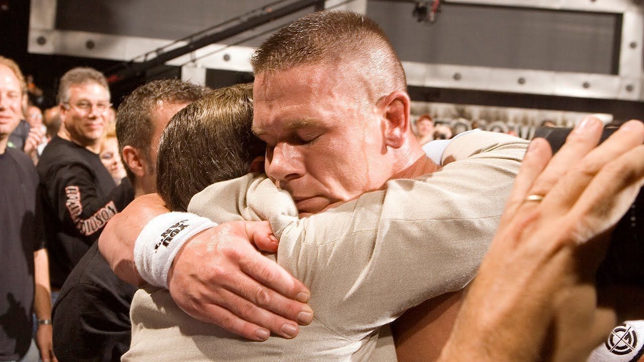 John Cena and his dad discuss their tender moment at Unforgiven 2006: WWE  Untold sneak peek - YouTube