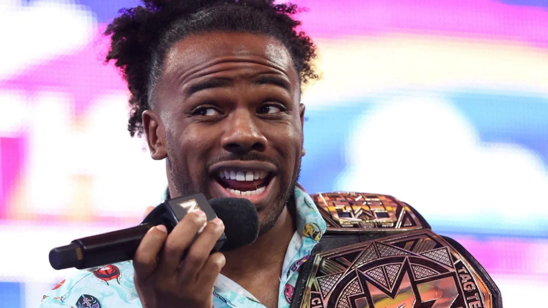Xavier Woods recently held the NXT Tag Team Championship with Kofi Kingston