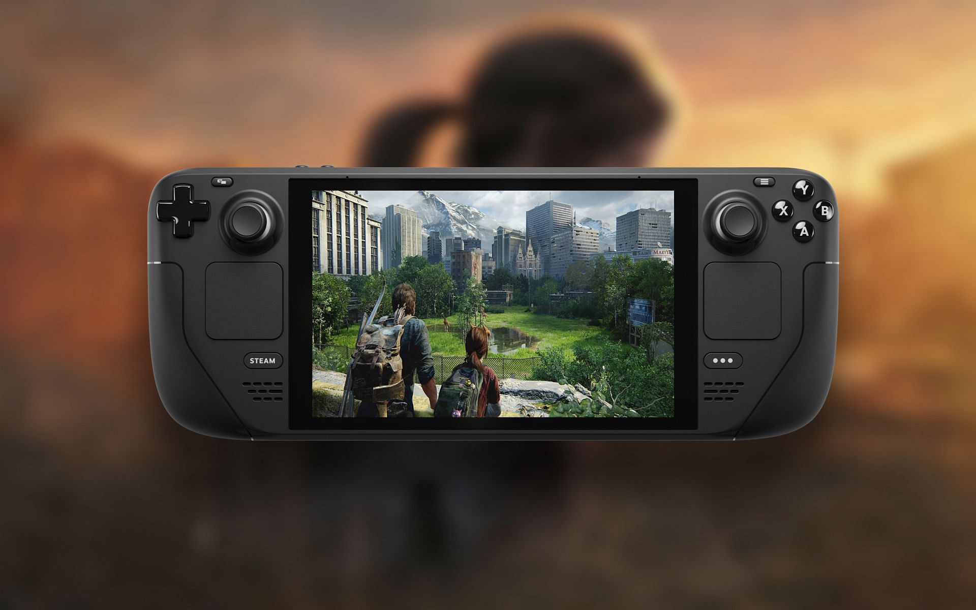 The Last of us - Steam Deck handheld gameplay