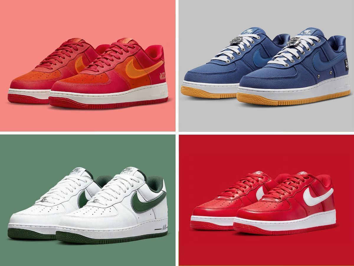 7 upcoming Nike Air Force 1 colorways releasing in 2023