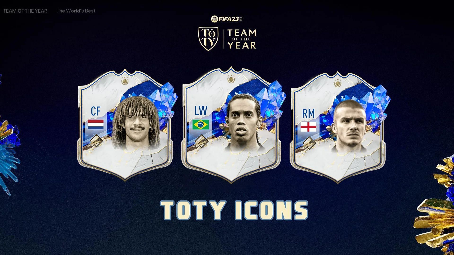 Best TOTY Icons in FIFA 23 (Image via EA Sports)
